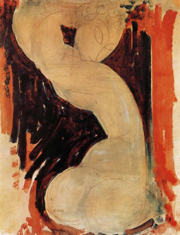 Amedeo Modigliani Caryatid Sweden oil painting art